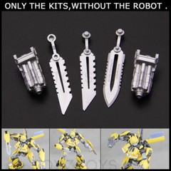 Hand Cannon Knife Weapon Upgrade For AMK Series Yolopark bee Rise of the Beasts