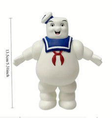 GHOSTBUSTERS-MARSHMALLOW MAN AND SLIMER FIGURES-NEXT DAY FREE SHIPPING