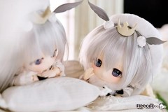 Piccodo Haneko Alice Moth Twins 13.6cm/5.3In Bjd Dressable Action Figure Gift