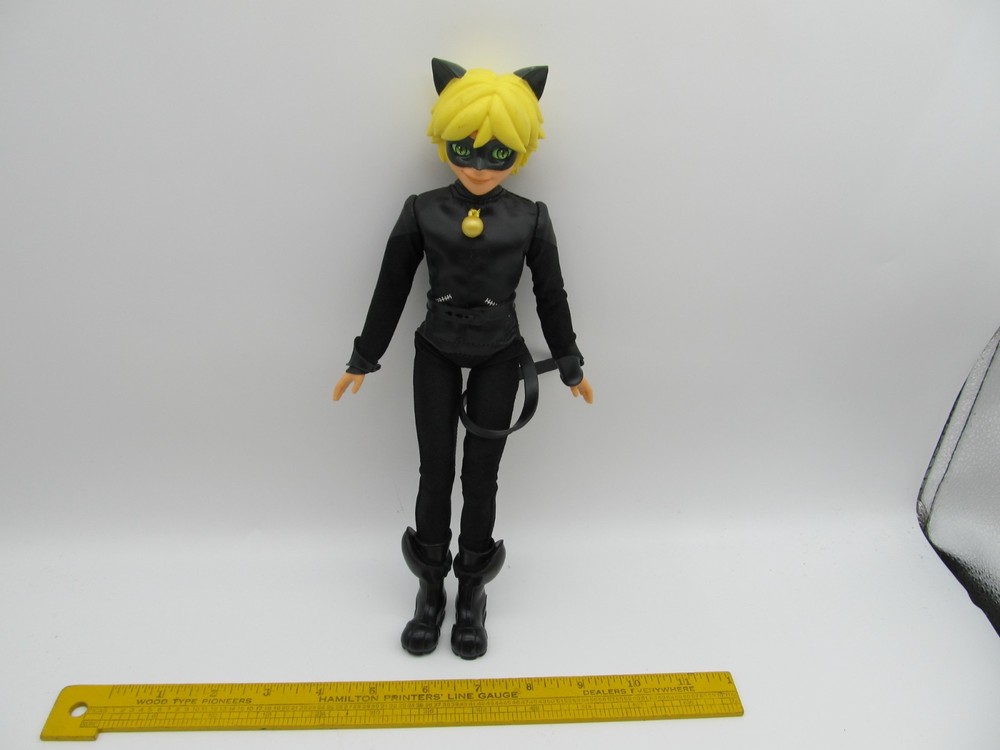 2020 Zagtoon Playmates Miraculous Cat Noir Doll Articulated Action Figure 12″
