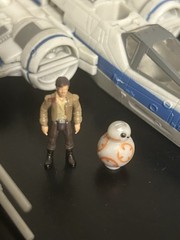 Star Wars Micro Galaxy Squadron Poe Dameron’s T-70 X-Wing #0065 Chase Loose
