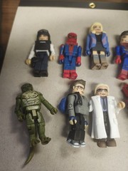 The Amazing Spider-Man MiniMates Lot Peter Parker Gwen Stacy LizardElectro LOOSE