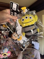 Toy Story First Fan PeaceMinusOne Korea Pop Up Plush Pendants Woody and Alien