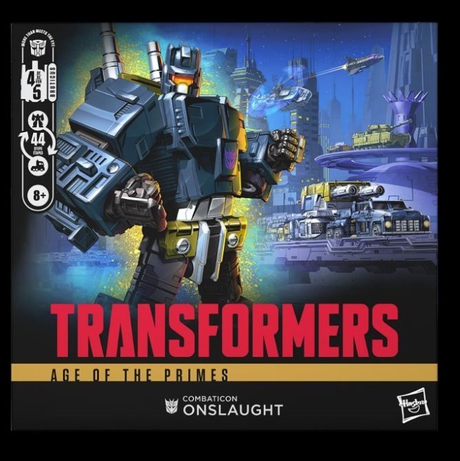 IN-HAND New Transformers Age Primes Commander Class ONSLAUGHT BRUTICUS Combatico