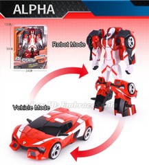 Tobot V Alpha Plus Mini Vehicle Transforming Robot Sports Car Action Figure Toy
