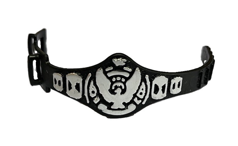 WWF Hasbro Winged Eagle World Heavyweight Belt Accessory Titan Sports. (1989)