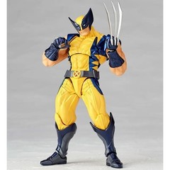 New Revoltech Yamaguchi Wolverine Deadpool Comic Version Action Figure Mode Gift