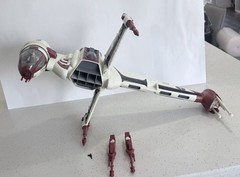 Star Wars Legacy Collection Dagger Squadron B-Wing Fighter Toy’s R Us Exclusive