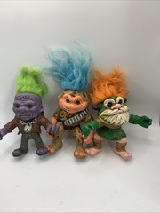 Battle Trolls lot of 3 Hasbro 1992 Battle trolls Military Frankenstein Viking