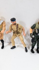 Lot of 5 Action Figures Solders GI Joe 4 inch