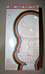 POP MART MEGA SPACE MOLLY 400% TEAM COCA-COLA