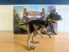 Jurassic World Hammond Collection Battle A Big Rock ALLOSAURUS & TROODON True FX