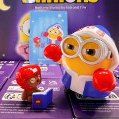 POP MART Minions Bedtime Stories by Bob and Tim Blind Box Confirmed Figure Toys