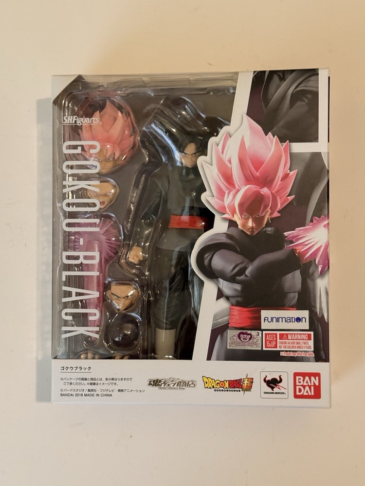 SH Figuarts Dragon Ball Super Goku Black OG Release Bandai Tamashii 2018