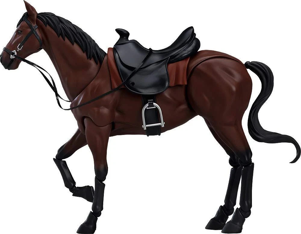 figma 490 Horse Ver.2 (Chestnut) Painted plastic non-scale H190mm Figure NEW