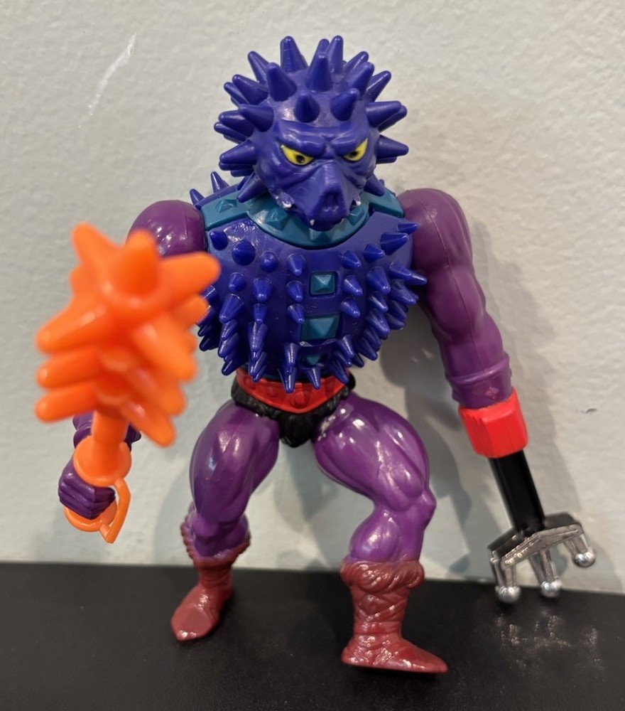 VTG Master Of The Universe MOTU Spikor 100% Complete Action Figure Loose Legs