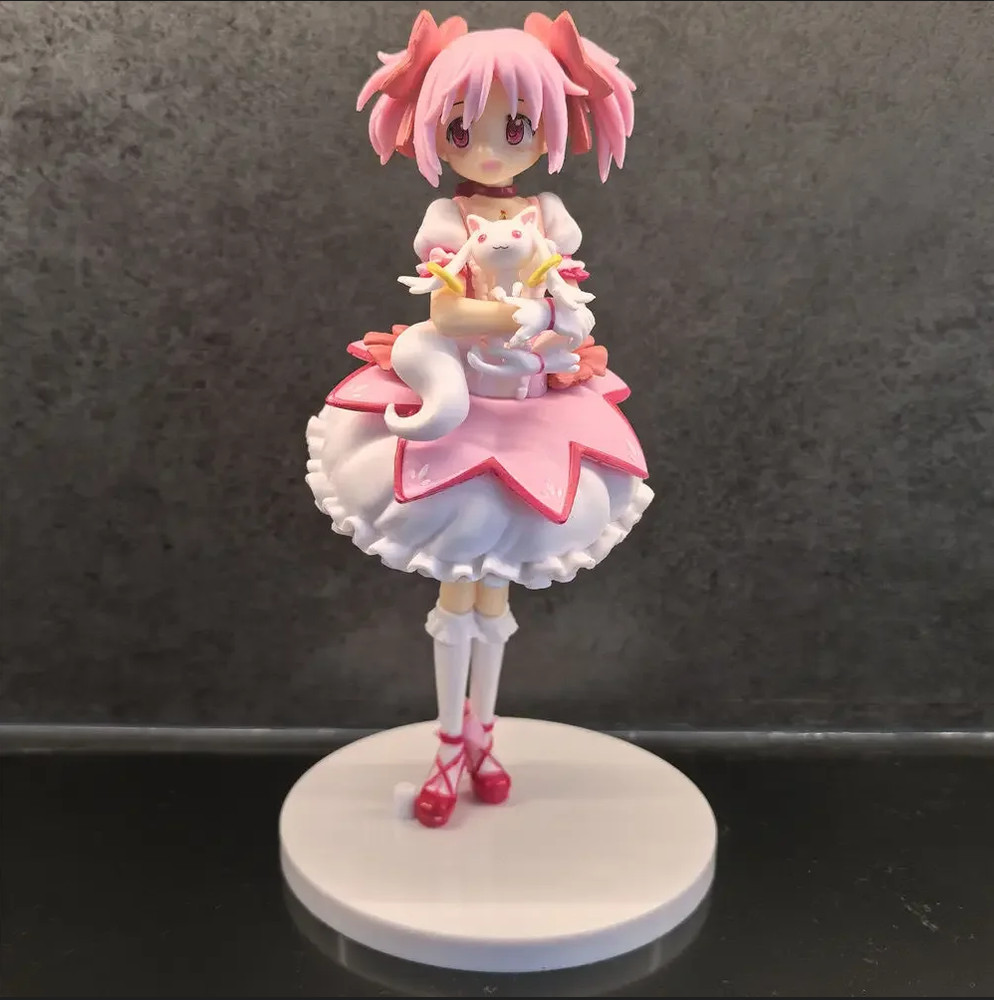 Madoka Magica 18cm Anime PVC Figure Model Doll Action Figurine Desk Toy Kid Gift