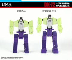 For SS86 Devastator Scavenger Mixmaster WITH BONUS DNA DK-72 Upgrade Kit