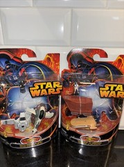 3 Star Wars Micro Machines Vehicles Series Tie Fighter vs A-Wing Shuttle 2005