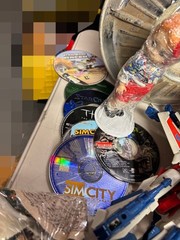 Estate Sale Lot – Electronics Video Games GPS Plush Miniatures Toys Glasses ETC