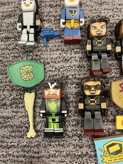 Tube Heroes Huge Toy Figure Lot Minecraft Jazwares With Shields & Accessories