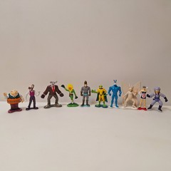 The Tick Vintage Toy / Comic Lot Bandai Super Hero Action Figure 1990s Books VTG