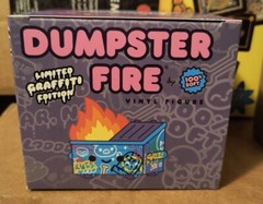 2023 Con Exclusive Graffiti Dumpster Fire by 100% Soft C2E2 & Mega IN HAND