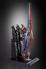 Evangelion Test Type-01 30th With The Spear Of Gaius “Evangelion” Metal Build