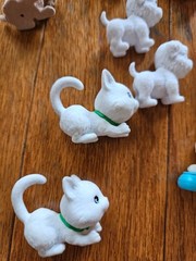 Puppy and Kitty in my pocket lot of 24 figures