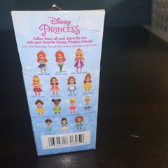 Disney Princess Mini Toddler ARIEL 3″ figure glitter Mermaid tail & Tiara