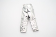 Vintage 1960s G.I. Joe Astronaut Silver Space Suit Pants Foil Uniform Piece