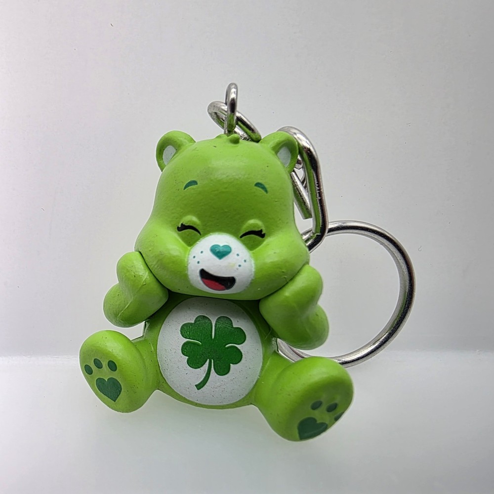 Kid Robot Care Bears Vinyl Keychain Zipper Pull Good Luck Bear Hard To Find