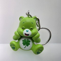 Kid Robot Care Bears Vinyl Keychain Zipper Pull Good Luck Bear Hard To Find