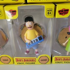 Bob’s Burgers 4″ Figures By Culturefly SET OF 5 Tina Louise Gene Linda Bob NEW