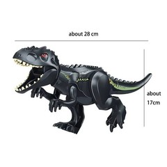 Indominus Rex Jurassic World Park Dinosaur Figure Building Blocks Toy Kids Gifts