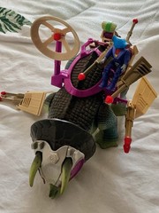 Vintage 1988 Tyco Dino-Riders RARE Triceratops Hammerhead Sidewinder LOT