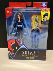 McFarlane Batman Animated Renee Montoya BAF Set Bullock, Talia, Ventriloquist +1