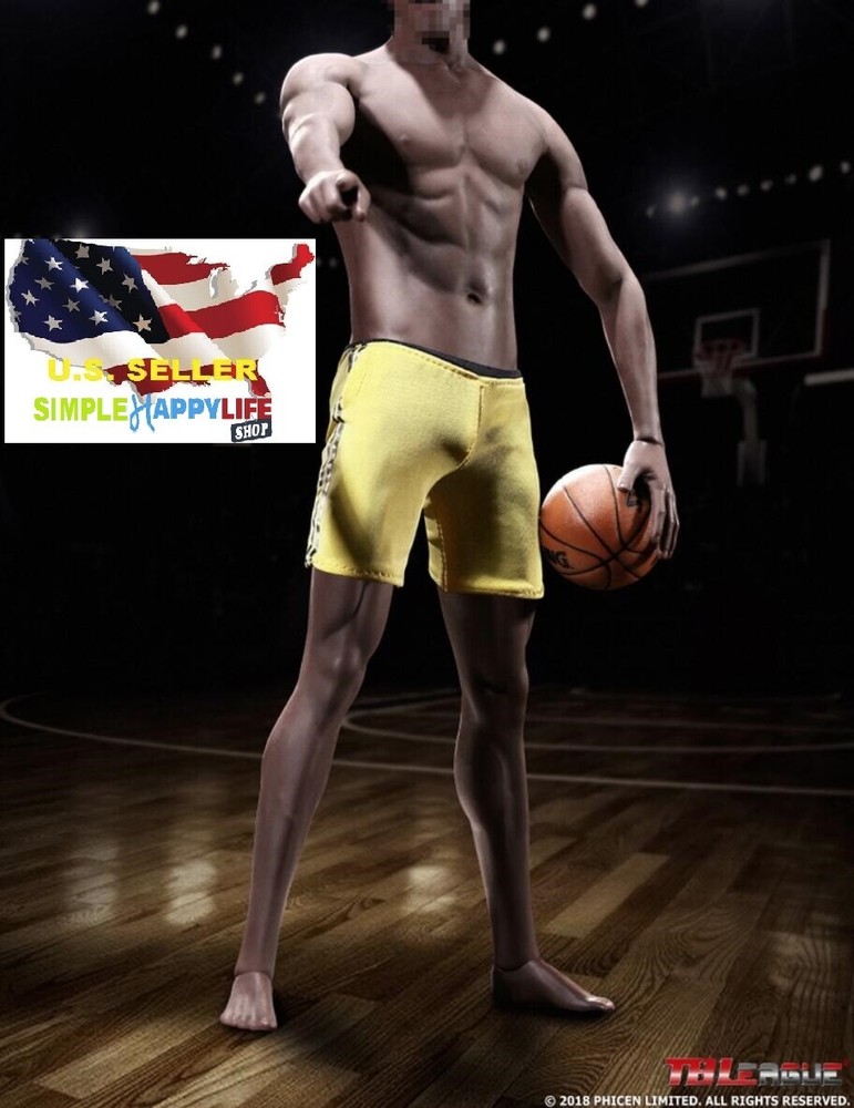 1/6 TBLeague PL2016-M36B Seamless African Male Body Kobe Jordan ❶USA IN STOCK❶