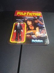 Pulp Fiction Vincent Vega Action Figure UNPUNCHED SEALED DENT ON TOP OF PLASTIC