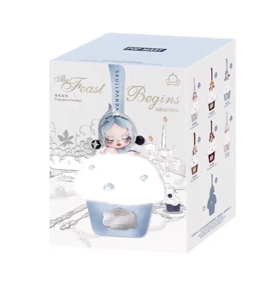 Authentic Skullpanda The Feast Begins Series Fragrance Pendant Gift Blind Box