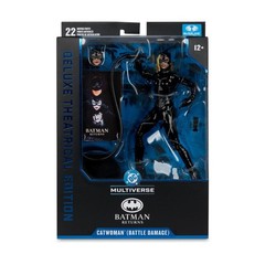 DC Multiverse Batman Returns Battle Damaged Catwoman 7″ Figure (New) 8/20 ship