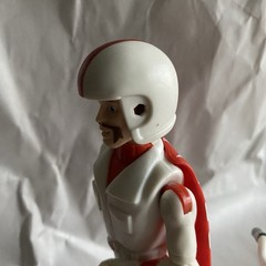 Disney Pixar Toy Story 4 Duke Caboom with Motorcycle Pull ‘N Go Figure Works