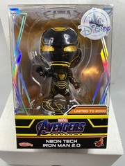 DISNEY D23 EXPO 2019 HOT TOYS NEON TECH IRON MAN 2.0 Cosbaby LE 2000