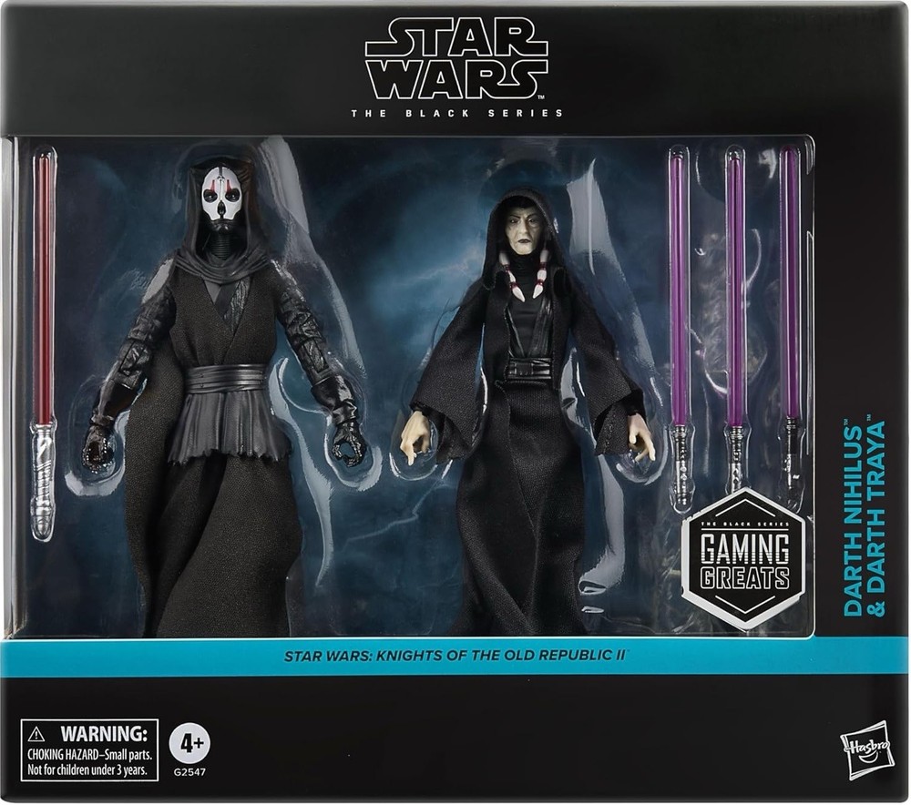 Star Wars Black Series KOTOR II Darth Nihilus & Darth Traya 2-Pack Hasbro 2026
