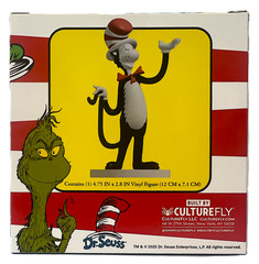 Dr. Seuss The Cat in the Hat 4″ Vinyl Figure Culturefly Ages 6+Brand New NIB