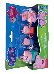 Hasbro Peppa Pig Peppa’s Family of Five Set Figures Hold Hands Ages 3+New In Box