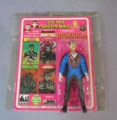 MAD MONSTER Series 1 8in Mego style Wolfman, Dracula, Mummy, Frankenstein NEW
