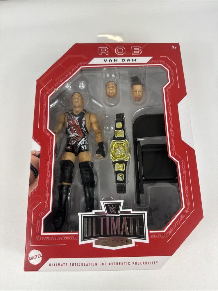 MATTEL WWE ULTIMATE EDITION ROB VAN DAM ACTION FIGURE Wrestling 2023