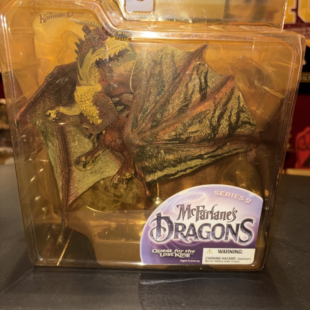 2005 McFarlane’s Dragons Komodo Dragon Clan 2 Quest For The Lost King Series 2