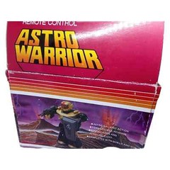 1985 Ciba Astro Warrior Battery Operated Wired Remote Control Motorized New